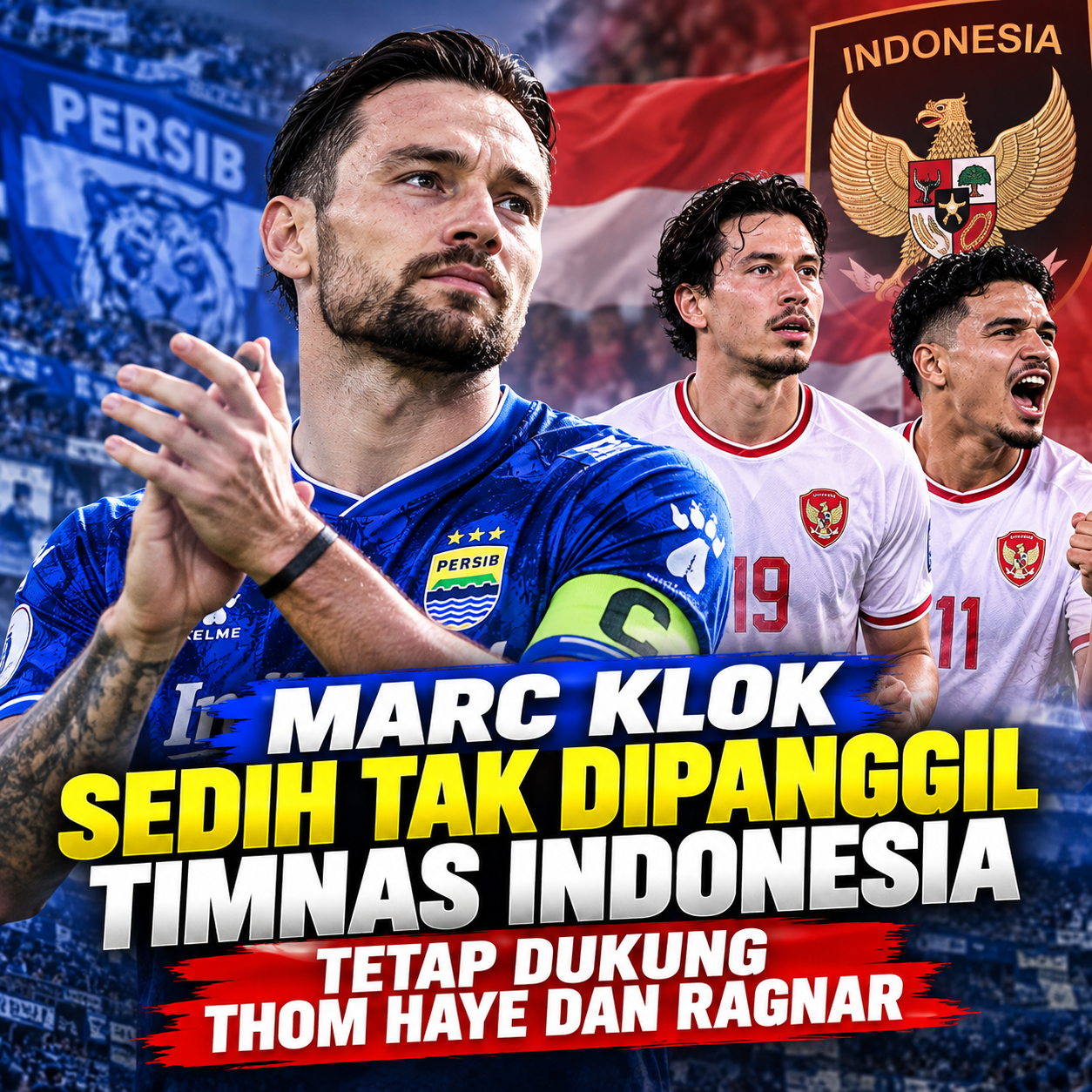 Marc Klok Sedih Tak Dipanggil Timnas Indonesia, Tetap Dukung Thom Haye dan Ragnar