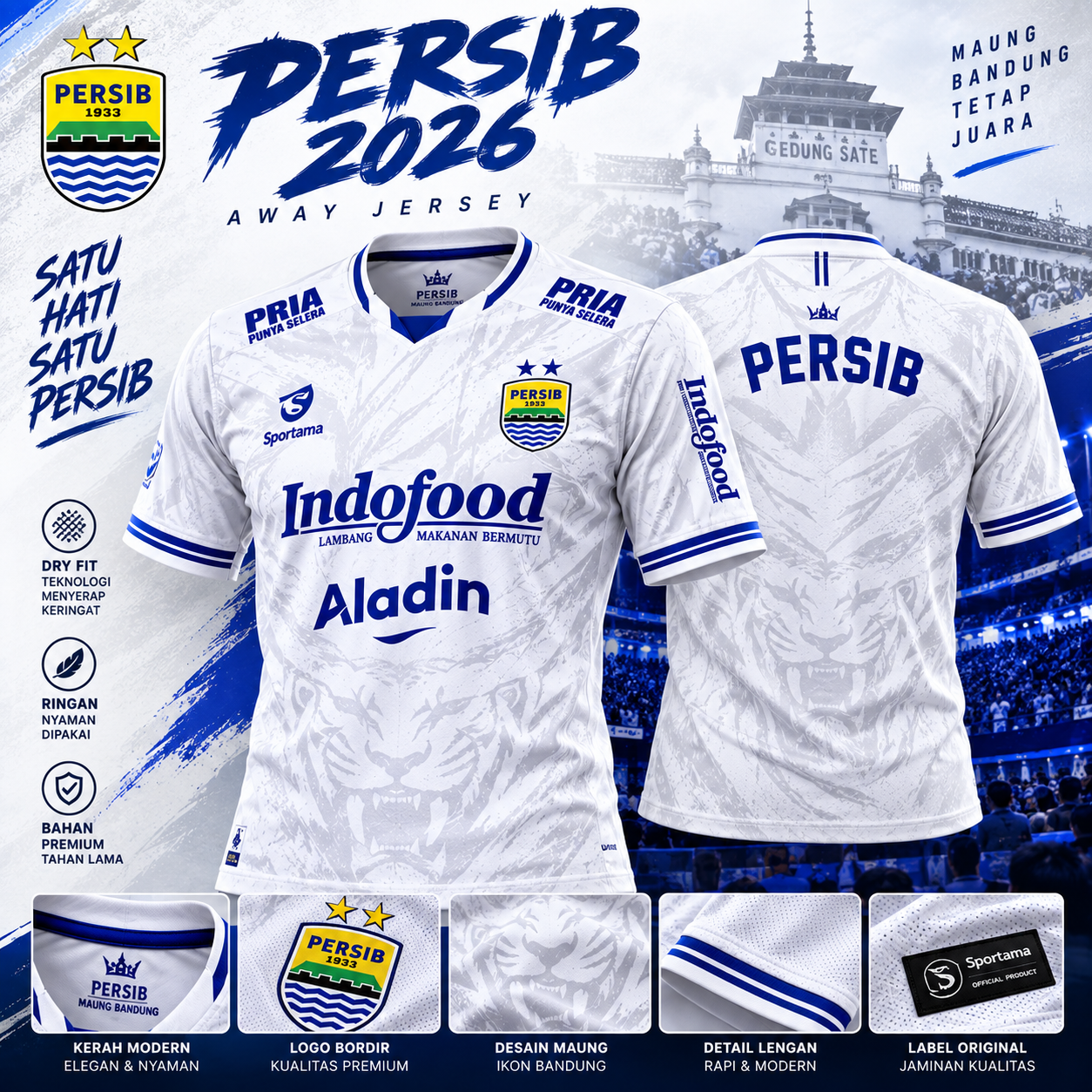 Jersey Persib Home 2027